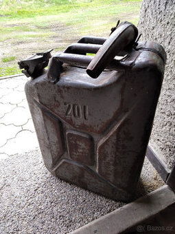 Kanystr plechový - 20 litrů