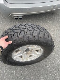 pneu MT 265/70 R16, offroad, land cruiser