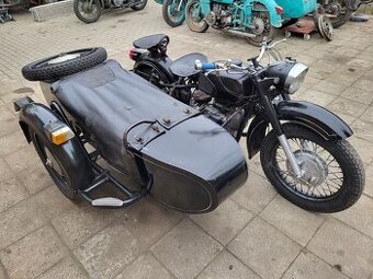 Ural,Dněpr Mt 12 s pohonem sajdy 78 rok - 1