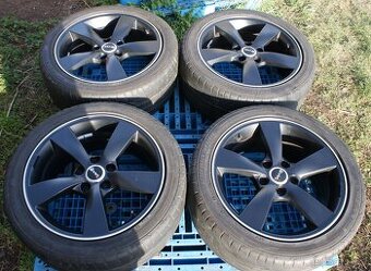 Italska alu kola R17 na Skoda Audi Seat VW letni pneu