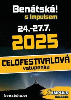 Benátska liberec 2 vstupenky celofestivalove - 1