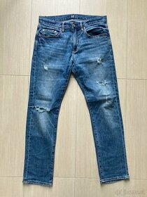 Kalhoty / džíny slim fit zn.GAP, vel. 30x30 - 1
