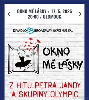 Okno mé lásky Olomouc