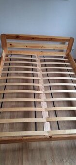 Postel Stetson 160x200 Masiv borovice + rošt