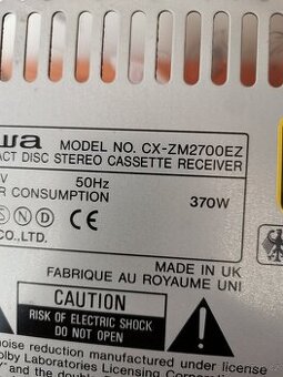Aiwa cx-z-m2700