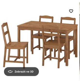Stůl a 4 židle