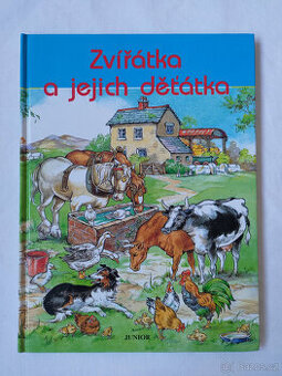 Dětská kniha Zvířátka a jejich děťátka