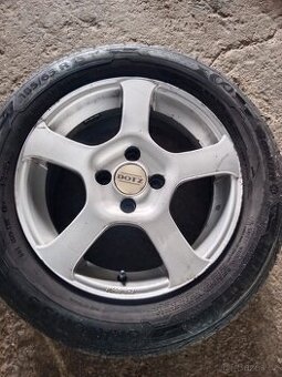 Alu disky 4x100 + pneu