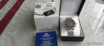 Orient Sports Solar RA-TX0202B10B,stopky,200m,safír.NOVÉ.