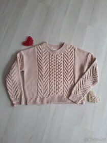 Dívčí svetr zn. H&M, vel.170 - 1