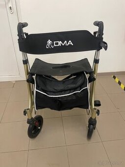 Chodítko s kolečky a brašnou DMA 101 - 1