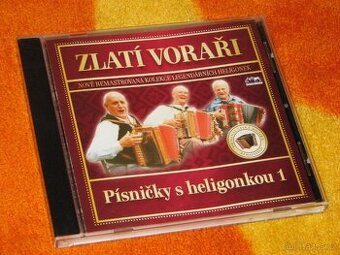 ZLATÍ VORAŘI - PÍSNIČKY S HELIGONKOU 1 cd