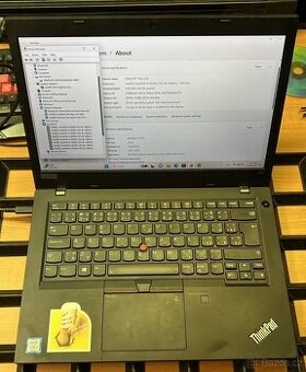 Lenovo ThinkPad L480 14" - i5-8350U / 8GB RAM / 250GB SSD