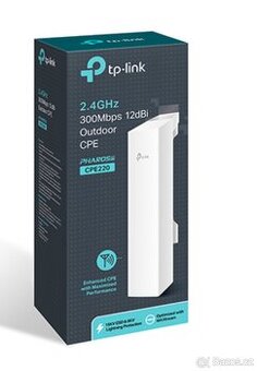 TP-LINK CPE220 Venkovní outdoor CPE 2,4GHz 300Mbit 12 dBi