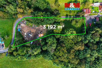 Prodej pozemku k bydlení, 3192 m², Děčín - Vilsnice