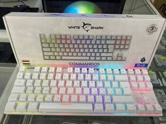Mechanická klávesnice White Shark Commandos