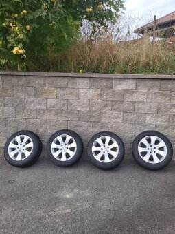 Originál alu kola Škoda SPEKTRUM 6×112 + zimní pneu