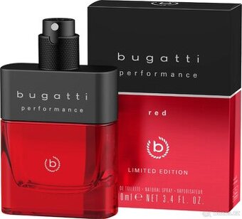 Nový pánský parfém Bugatti Performance Red 100ml