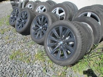 ALU kola 5X120 BMW 8X18 pneu GOOD YEAR 245/45/18