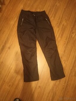2x zateplené kalhoty Lewro 152/158