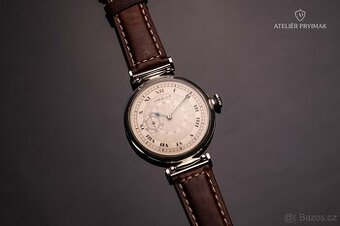 Starožitné stříbrné švýcarské hodinky OMEGA 1909