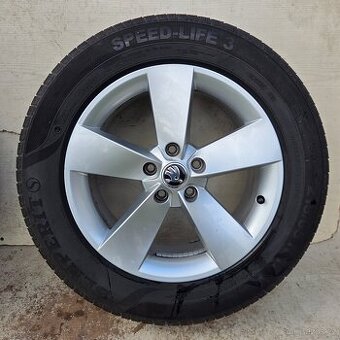 Škoda Kodiaq 17" 5x112, letní Semperit 215/65R17