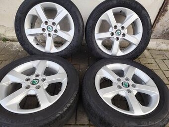 ALU 5x112 r16 ŠKODA + PNEU