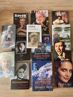 autobiografie Lucie Bílá Gott Kopecký knihy slavné osobnosti