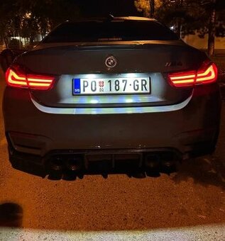 LED osvetleni ŠPZ značky BMW