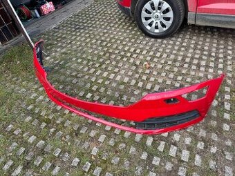Přední nárazník KaroQ - Velvet RED + spojler