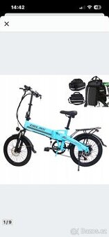 Skládací elektrokolo - Nove + taška v hodnotě 1000kč