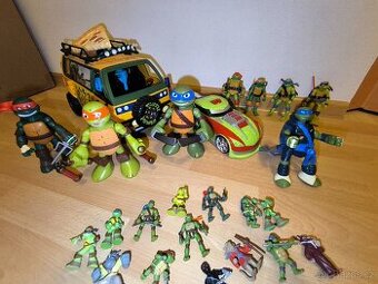 Ninja želvy postavy, auta... - 1
