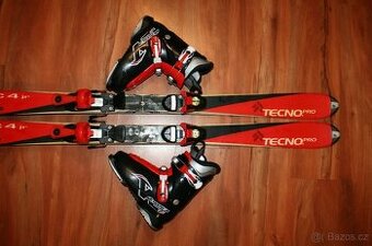 lyže tecno 120 cm , lyžaky head , nordica