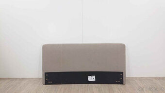 Šedobéžové čalouněné čelo postele Mattis 180x88 cm Meise Möb