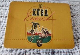 čs. retro plechová pixla od doutníků