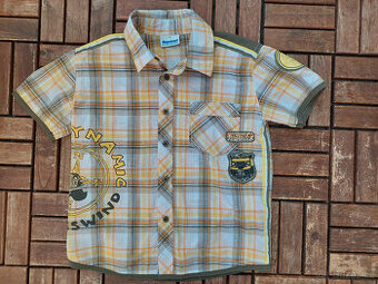 Košile dopodopo vel. 122 krátký rukáv