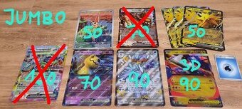Pokémon Jumbo karty - velké (oversized)