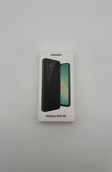 NOVÝ Samsung Galaxy A26 128GB Black + ZÁRUKA