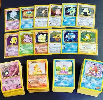KOUPÍM Pokémon karty ze starých edic