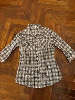 Dámská košile kytičky vel. 40 Orsay