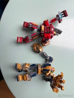 Lego Marvel thanos a ironman