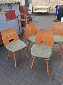 Retro židle TON - F. Jirák