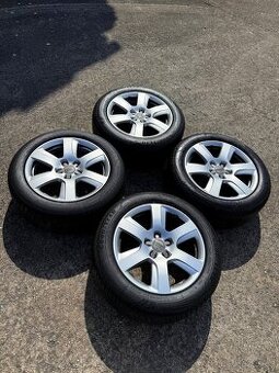 Alu kola AUDI 5x112 r17 , pneu 225/55r17 Goodyear