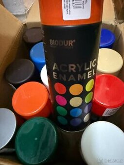 Biodur Akrylový email ve spreji - 14 barev