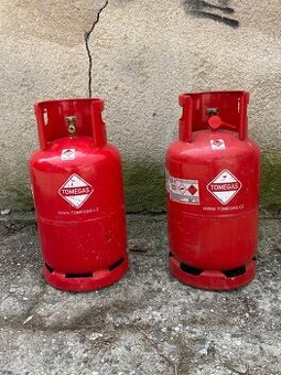 Plynové lahve Tomegas (Plná + prázdná)