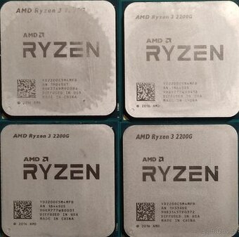 R3 2200G 4j./4vl. 3,5-3,7GHz  AM4 + volitelně chladič
