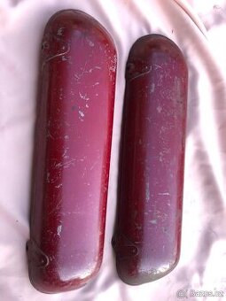 Jawa pérák - původní revmaplechy, kryty nohou