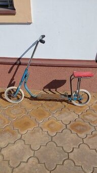 RETRO KOLOBĚŽKA 60 LÉTA SE SEDÁTKEM BRUSEL STYL