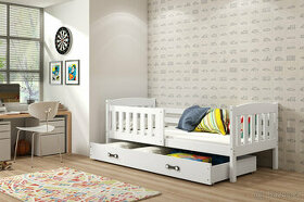 Dětská postel Kubus 1 Bílá /Bílá 160x80
