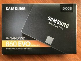 SAMSUNG 860 EVO 500GB SSD disk - NOVÝ, nerozbalený